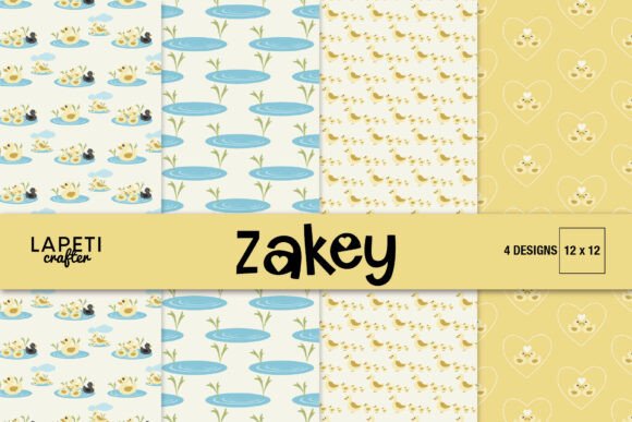 Baby Duck Nursery Papers