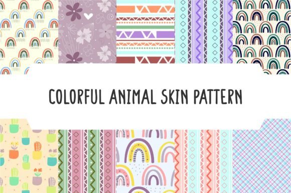 Fun and Bright Seamless Pattern