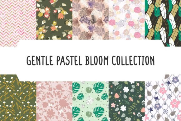 Gentle Pastel Bloom Collection