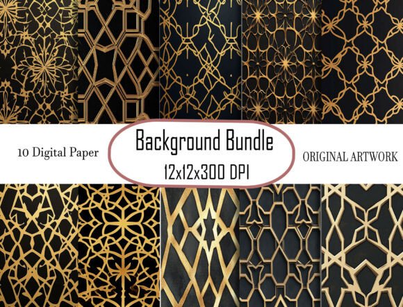 Islamic Arabic Pattern Bundle Art