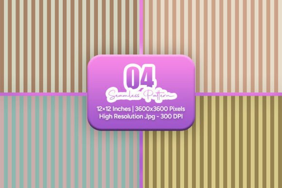 Soft Earthy Striped Seamless Pack: A Versatile Design Resource