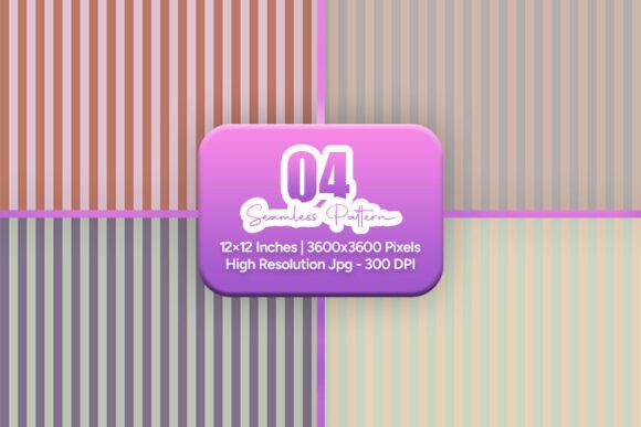 Soft Vintage Striped Seamless Pack: A Versatile Design Resource